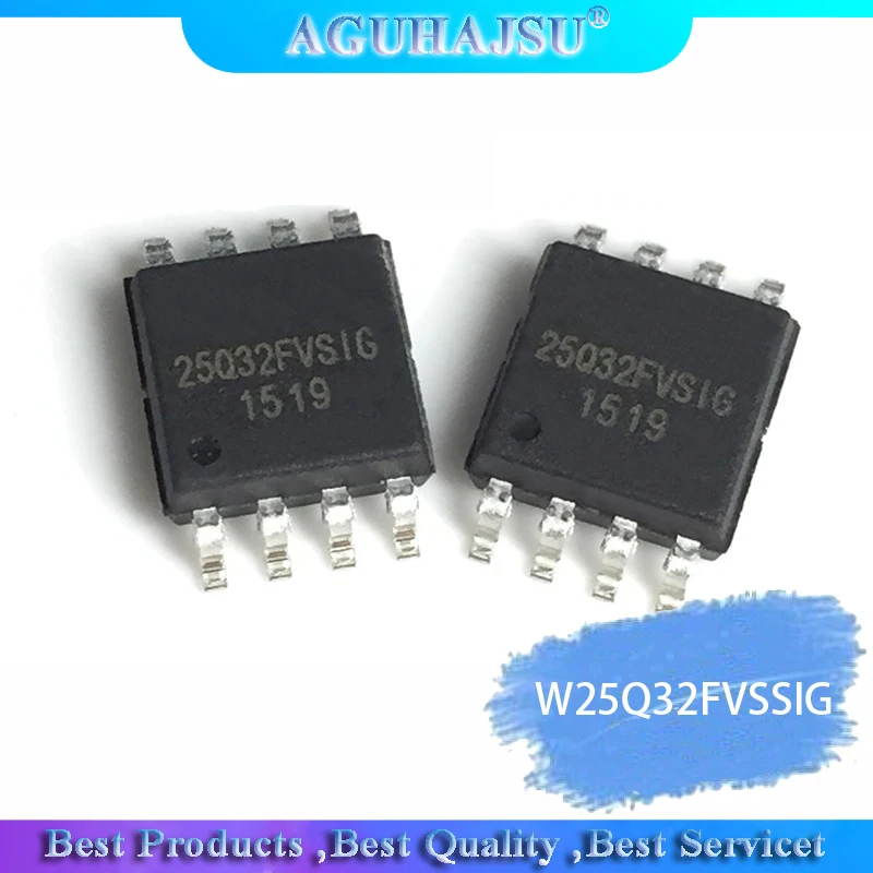 5 шт./лот W25Q32FVSSIG W25Q32FVSIG 25Q32FVSIG W25Q32 25Q32 SOP новый оригинал | Электронные компоненты и