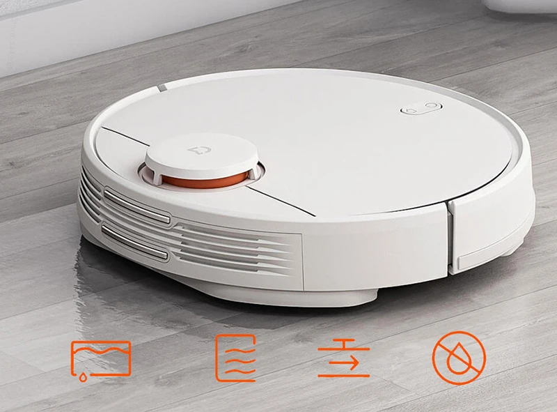 XIAOMI MIJIA уборочный робот пылесос моющий 2 для дома автоматическая стерилизация пыли Циклон всасывания умный планируемый WIF