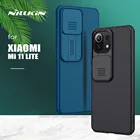 Nillkin для Xiaomi Mi 11 Lite 5G Camshield слайд камера защитный чехол для объектива для Xiaomi Mi11 Mi 11 Lite 4G