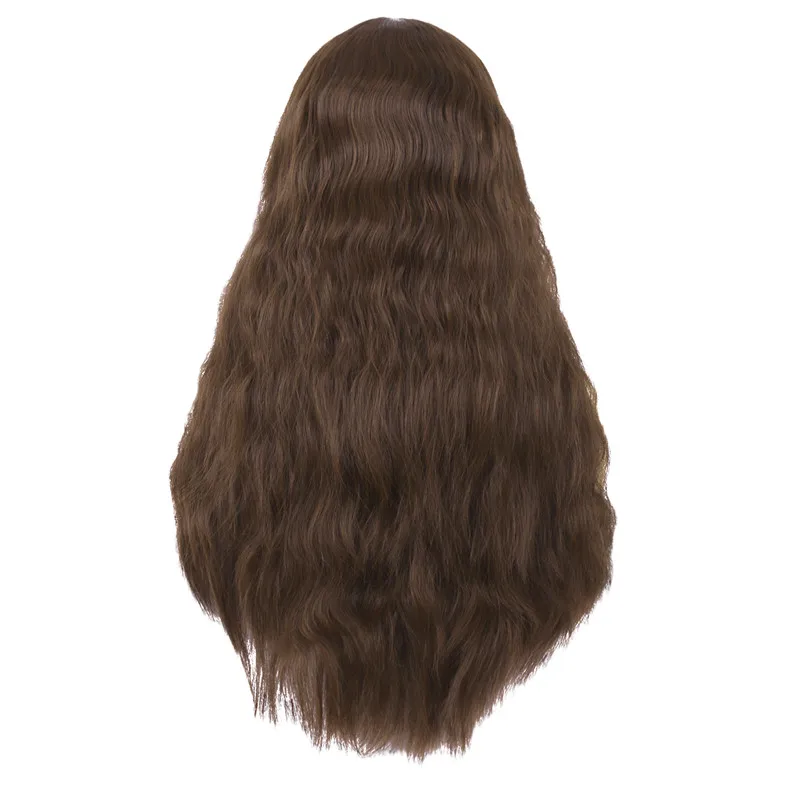 Длинные волнистые волосы MapofBeauty светло коричневые черные с челкой карнавальный костюм для женщин