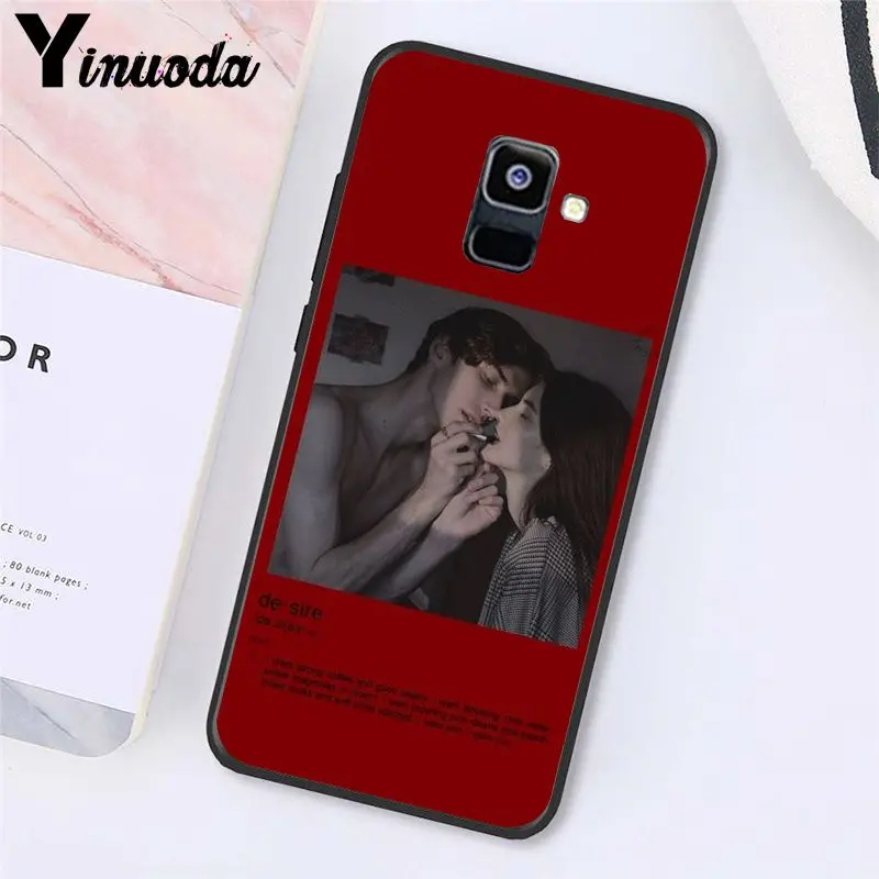 Yinuoda Great art aesthetic van Gogh Mona Lisa Angel Phone Case For Samsung Galaxy A7 A50 A70 A40 A20 A30 A8 A6 A8 Plus A9