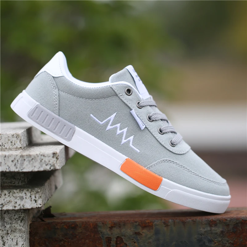 

Free Shipping Shoes New 2021 Men Vulcanize Shoes Replica Shoes Classic Canvas Sneakers Slip On Sport Shoe Men Denim Sneakers