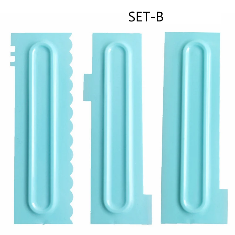 15 style Plastic Sawtooth Cake Scraper set Decorating Comb&amp Icing Smoother Tool DIY Spatula | Дом и сад