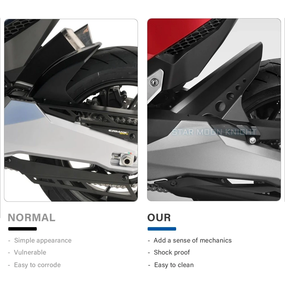 Алюминиевый задний обтекатель для мотоцикла удлинитель крыла подходит Honda X-ADV 750