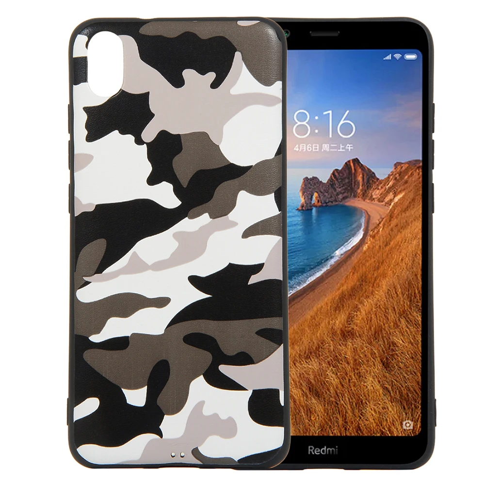 Fresh Army Green Camouflage Case For Xiaomi Redmi 7A K20 Pro Note 7 Y3 6A Soft TPU Silicon Phone Cases Back Cover Coque | Мобильные