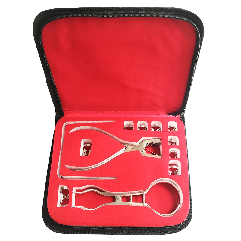 1 комплект Уход за зубами Стоматологическая резиновая дамба набор перфоратор