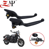 motorcycle hand control brake lever clutch lever compatible with for harley sportster883 xl 883 n 1200 x48 2004 2005 2013