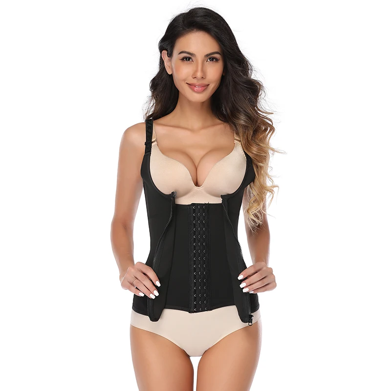 Женский тренировочный неопреновый жилет для похудения корректор фигуры живота