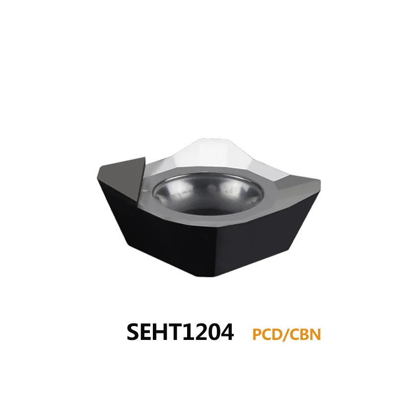 1 шт. SEHT1204 PCD CBN алмазные вставки из кубического нитрида бора высокая твердость