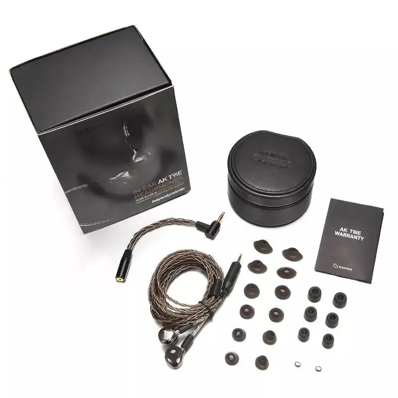 Super Quality Astell&ampampKern AK T9iE Dynamic flagship HiFi earbuds Earphones Tesla technology Full upgrade Music hi-fi headphones |