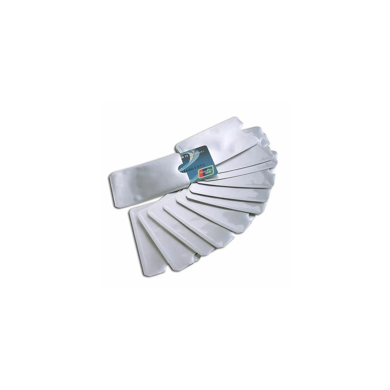 

10pcs bank card holder anti-theft credit card protector female universal automatic solid metal bank credit card holder