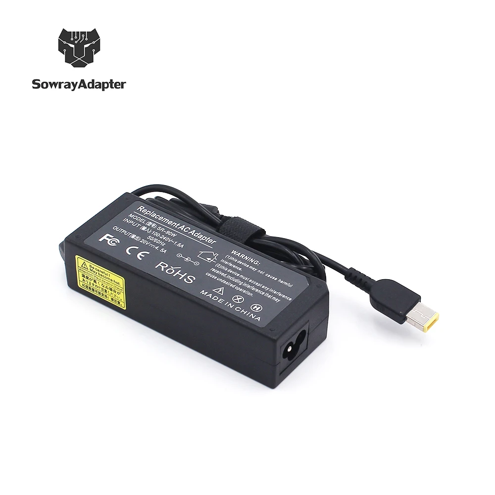 90 Вт 20В 4.5A USB PIN адаптер переменного тока питания для ноутбука Зарядное устройство для lenovo G405s G500 G500s G505 G505s G510 G700 Thinkpad ADLX90NCC3A ADLX9 E540