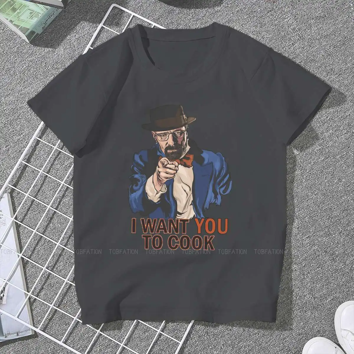 Женская Винтажная футболка с коротким рукавом и надписью Want You | одежда