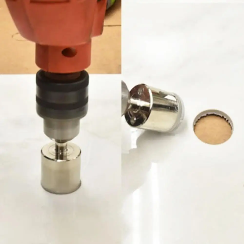 

10Pcs Metal Drill Bits 6-30mm Drilling Saw Polisher Diamond Glass Hole Opener Household DIY Tool Fittings Bit Accessories