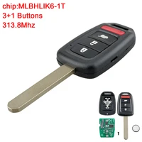 31 button 313 8mhz keyless remote car key fob chip mlbhlik6 1t for honda cr v 2014 2015 2016 honda hr v 2016 2017 2018 19 20 21