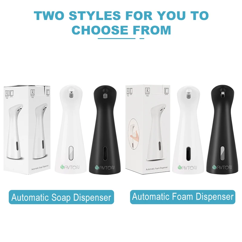 

SAVTON Intelligent Automatic Liquid Soap Dispenser Induction Children Hand Washing Machine For Kitchen Bathroom Smart Dispenser