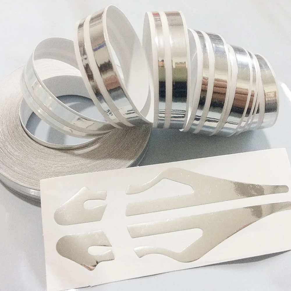 

12 мм полосатая булавка в полоску, паровая лента с двойной линией, виниловая наклейка на кузов автомобиля, 9,8 м, украшение для стайлинга автомобиля, аксессуары, отделка