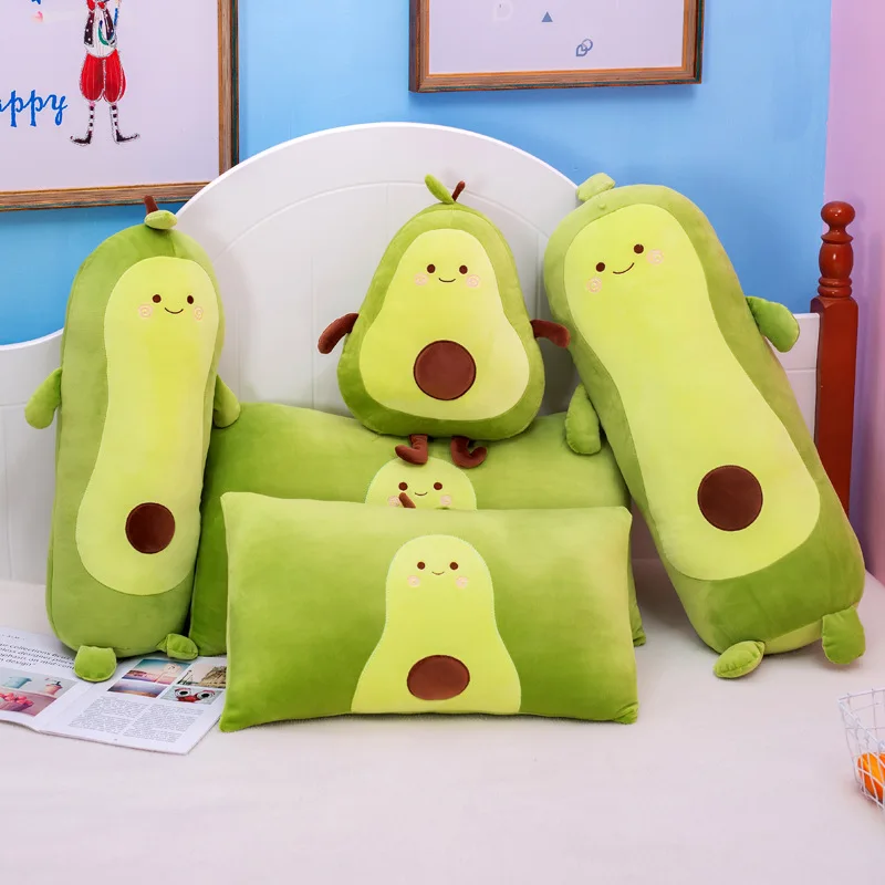 Авокадо набор еды Прямая продажа с фабрики вниз хлопок фрукты подушка кровать
