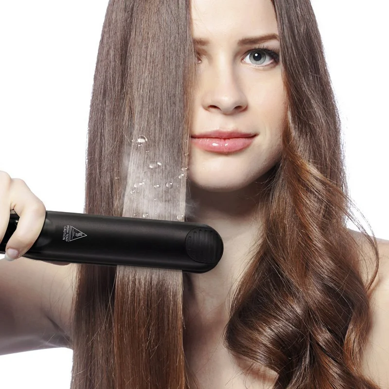 Выпрямление волос щипцы для завивки керамика паровой выпрямитель модный