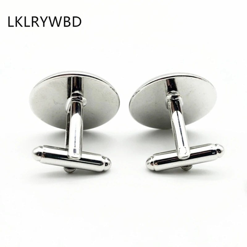 

LKLRYWBD Vintage Country Flag Men's Custom Shirt Cufflinks, Clothing Shirt Button Cufflinks, Round Glass High Quality Cufflinks
