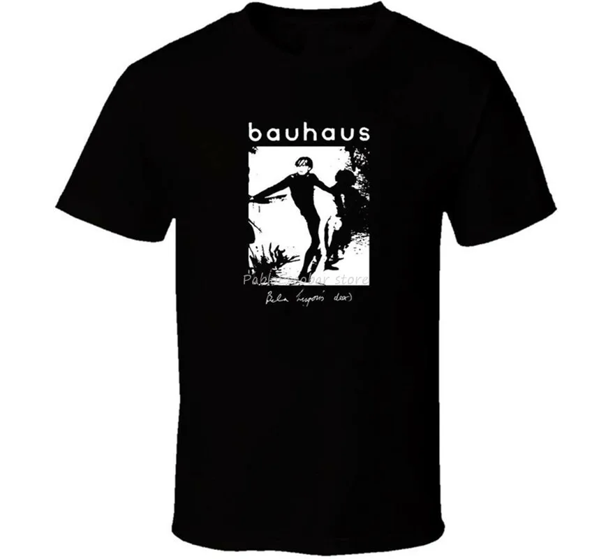 

Bauhaus Bela Lugosi, рубашка с логотипом под старину, черная, белая мужская футболка, бесплатная доставка, мужская летняя футболка