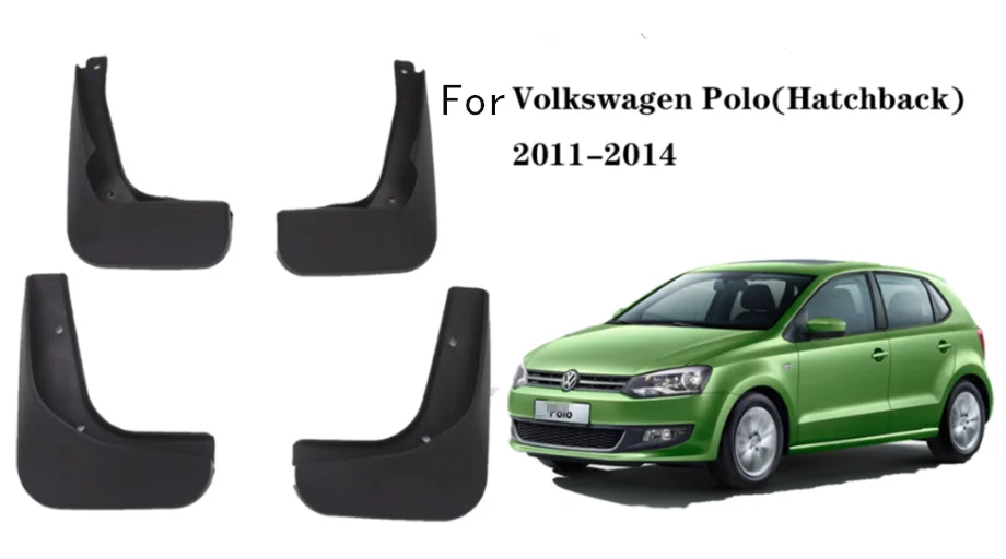 4 шт брызговик для VW Защитные чехлы сидений сшитые специально Volkswagen POLO MK5 6R 6C 2010 ~