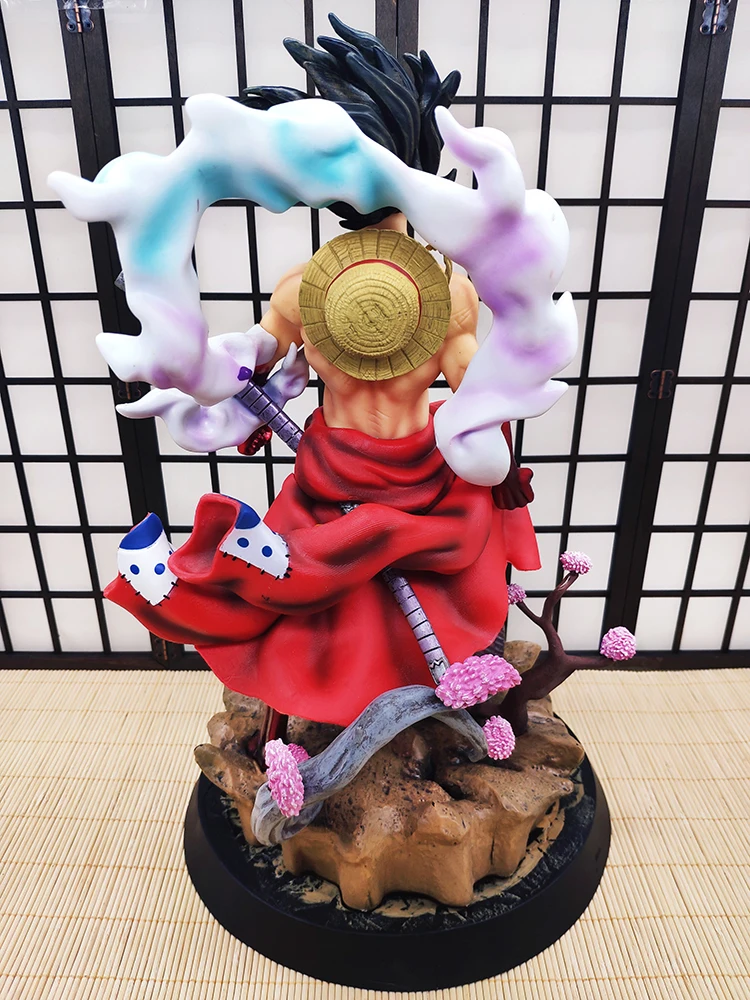 

One Piece GK and the Country Snake Man Luffy Garage Kit Four-Gear Pop Anime Peripheral Model Ornaments Large Oversized