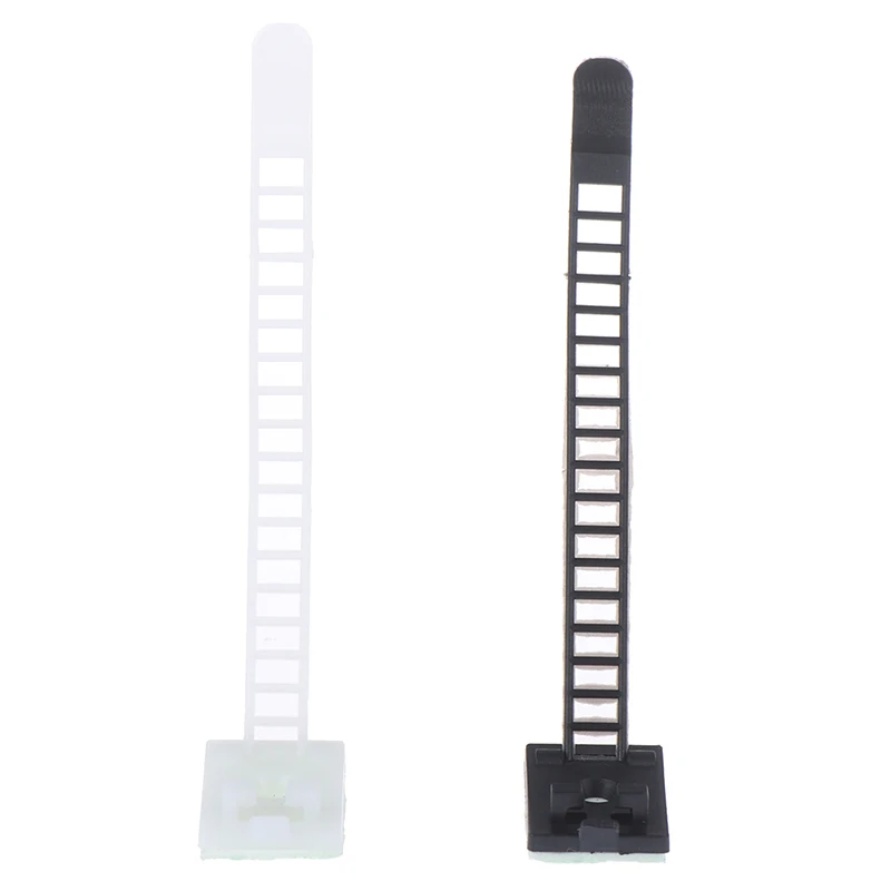 20 шт. Регулируемая кабельная стяжка зажимы для кабеля зажим крепления провода 18