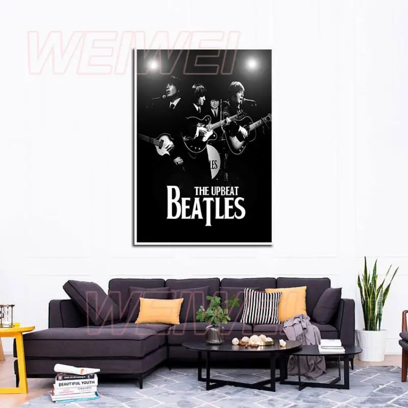 

Figure Poster Home Decoration Black Singing Team Canvas Paintings for Bedroom and Living Room Wall Art Hd Printing Pictures