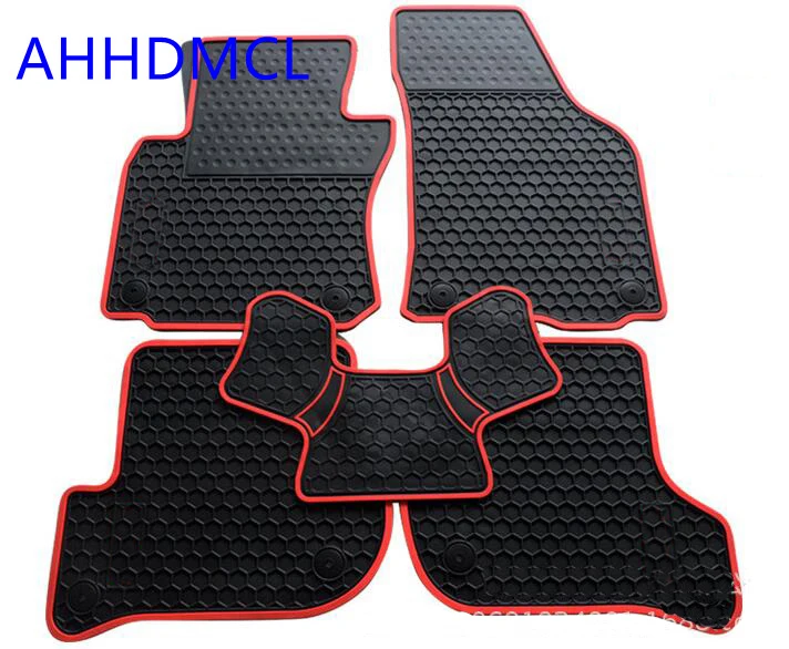 Автомобильные резиновые коврики Противоскользящие для ног гольфа 6 MK6 2008 2009 2010 2011