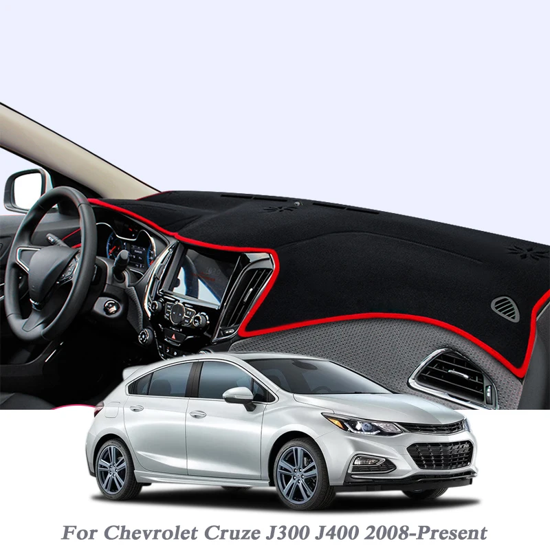 Защитный коврик для приборной панели стайлинга автомобиля затеняющая подушка