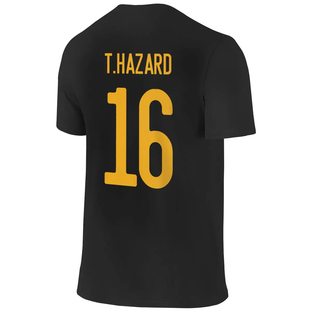 

Men T-shirt 16 Thorgan Hazard Clothes Double-sided printing T Shirt Men's cotton O-Neck Tee Tshirt For Fans