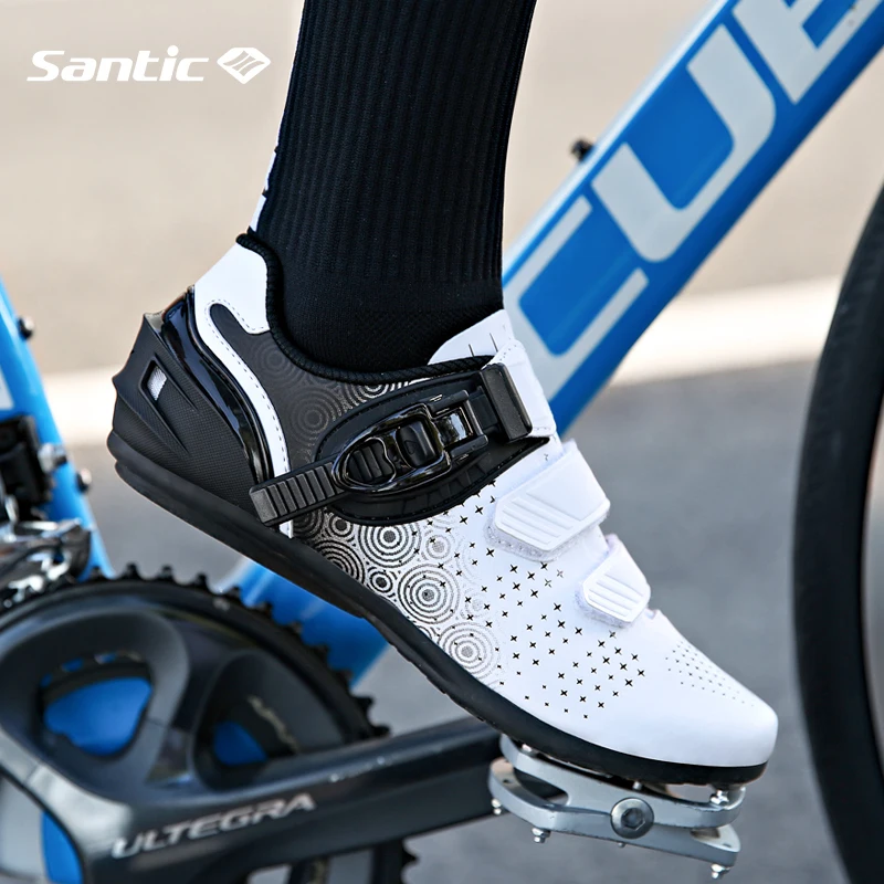 

Santic женская обувь для велоспорта MTB, обувь для горного велосипеда, резиновая противоскользящая обувь для велосипеда, Zapatillas Ciclismo