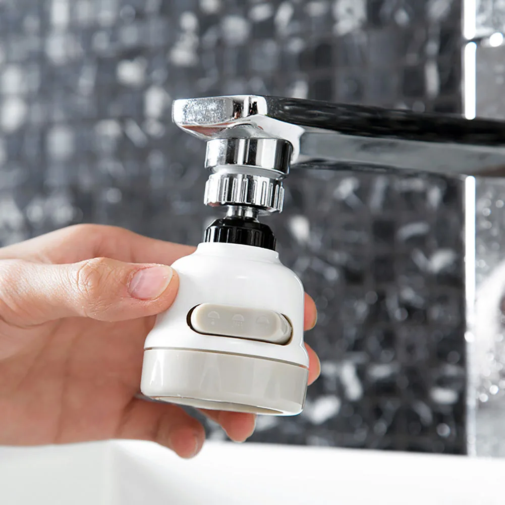 Rotatable Bathroom Kitchen Accessories Water Saver 3 Modes Tap Filter Faucet Extender Booster Tools | Обустройство дома