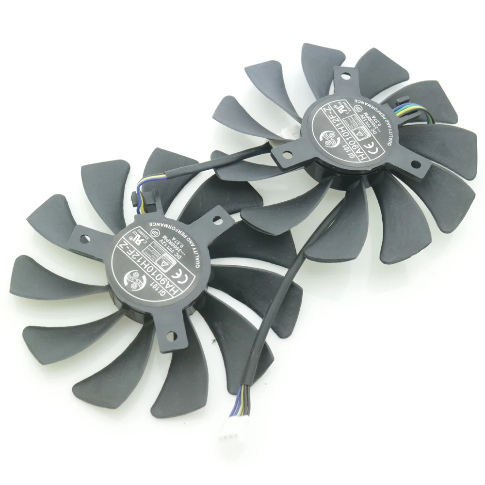HA9010H12SF Z HA9010H12F 12 В 0.57A 85 мм 4 провода 4Pin для MSI Dataland Вентилятор Охлаждения