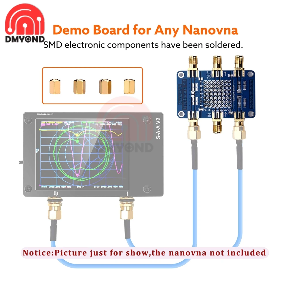 Векторный анализатор сети тестовая плата для анализа демонстрационная прочный
