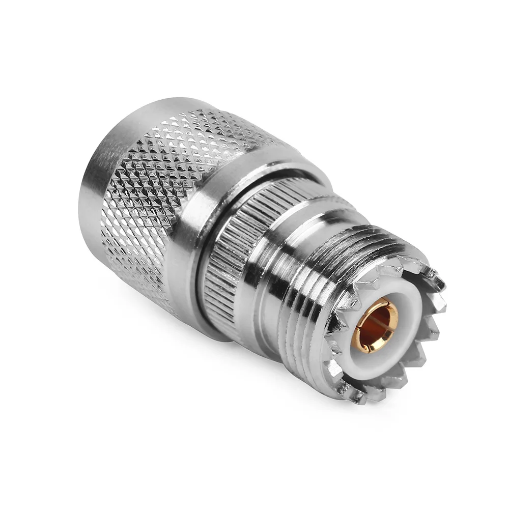 Коаксиальный коаксиальный адаптер УВЧ PL259 SO239 N папа мама BNC FME 2 шт.|Антенны для