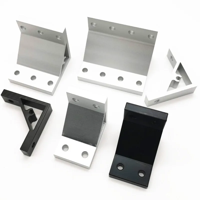 

Aluminum profile fittings extrusion 4040 corner piece corner code right angle connector 90 degree 2020303045456060