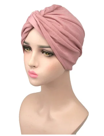 Новинка 2020 модные женские банданы мусульманский тюрбан шапка хиджаб Кепка Для