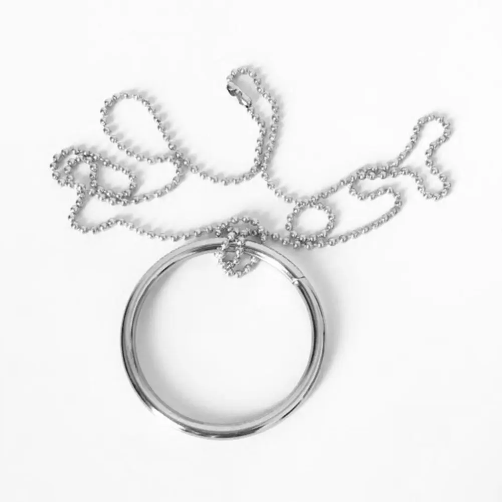 70 см магический реквизит шоу ожерелье цепь Малыш Дети Кольцо узел трюк