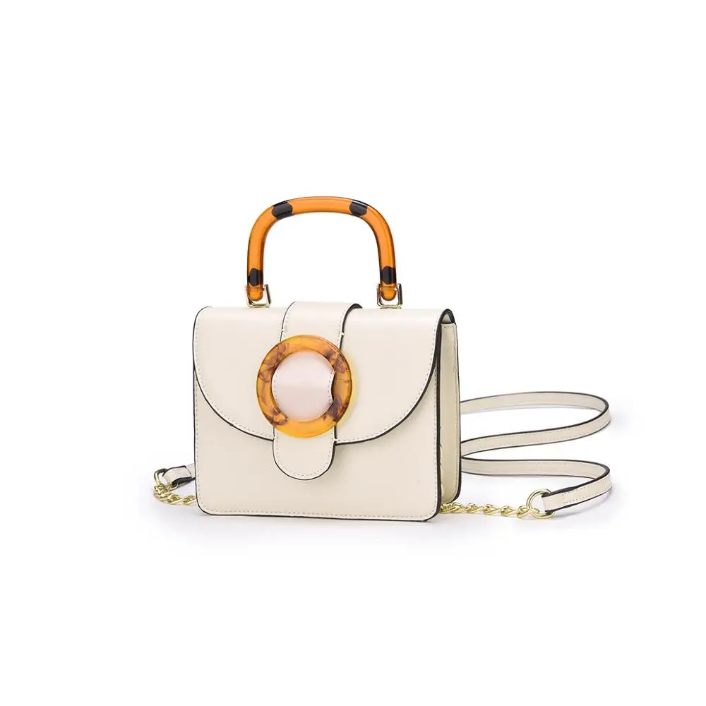 beige L20 H16 W6cm Винтажные женские сумки с деревянной ручкой-кольцом, Повседневная сумка через плечо, роскошные сумки через плечо, дизайнерский кошелек, большой «ТОТЕ» ведра - Цвет: beige L20 H16 W6cm