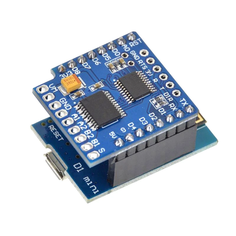 Практичный бутик WeMos для D1 Mini I2C двухмоторный драйвер защитный модуль драйвера