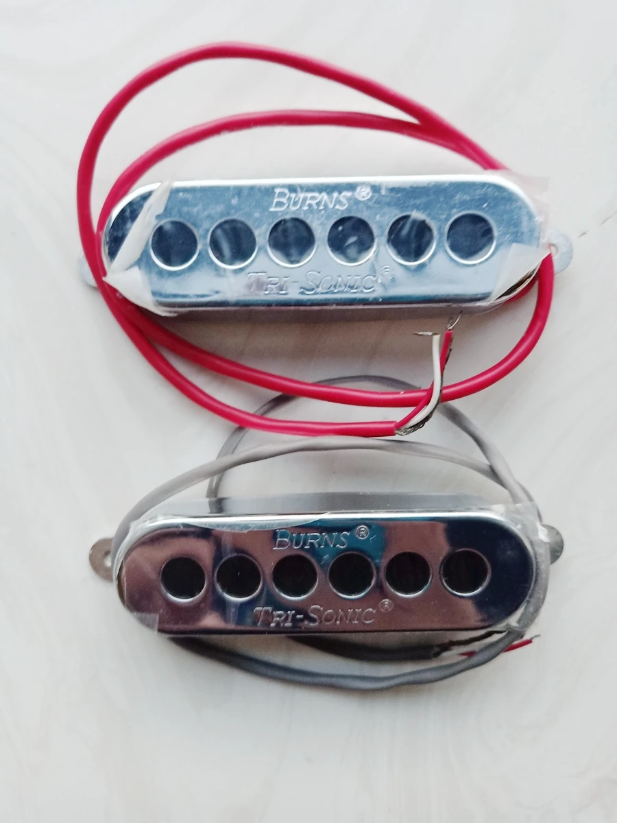 

Хромированный Alnico V burn Style Tri-Sonic однокатушечный Пикап 1 шт. в наличии