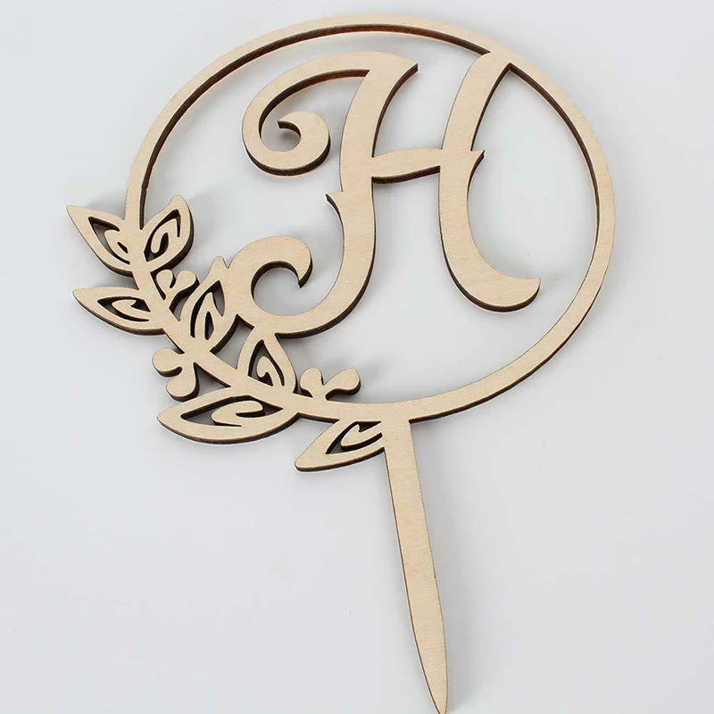 Свадьба Помолвка на дни рождения особые события вечерние торт деревянные буквы H