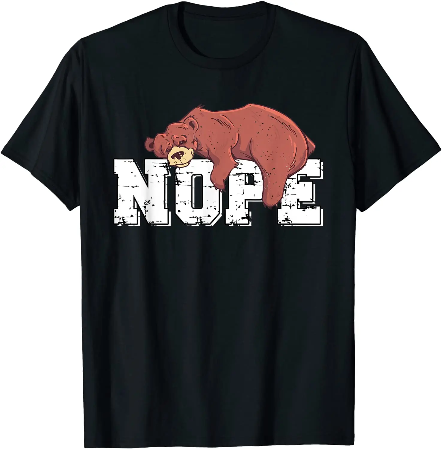 

Nope Bear Lover T-Shirt Men's T-shirt