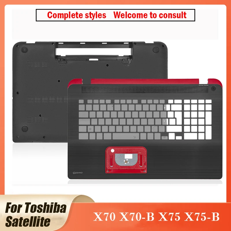 

Новинка для Toshiba Qosmio X70 X70-B X75, верхний корпус для ноутбука, Упор для рук, нижний корпус