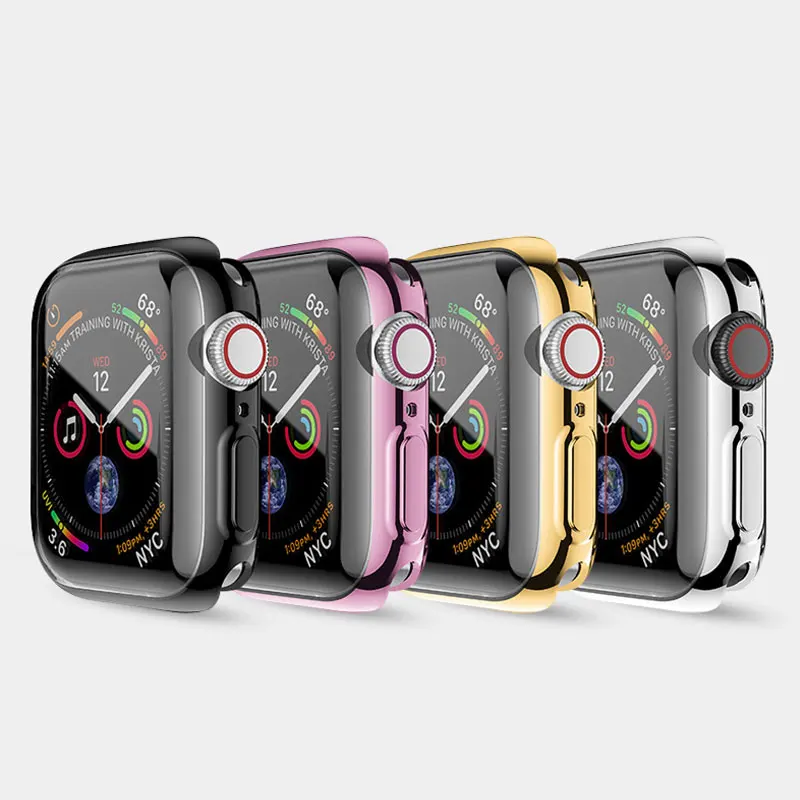 

screen protector for Apple watch case 40mm 45mm 44mm 41mm 38mm 42 Full Face Cover Bumper iwatch apple watch series 7 6 se 5 4 3