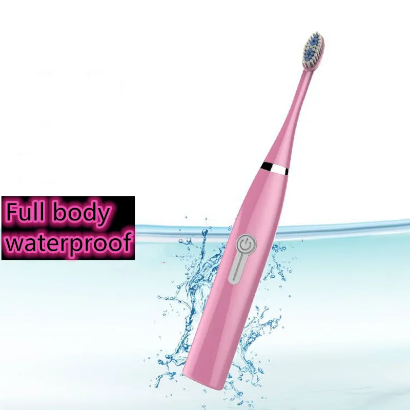 Электрическая зубная щетка с 1 сменные насадки для щёток купить получить