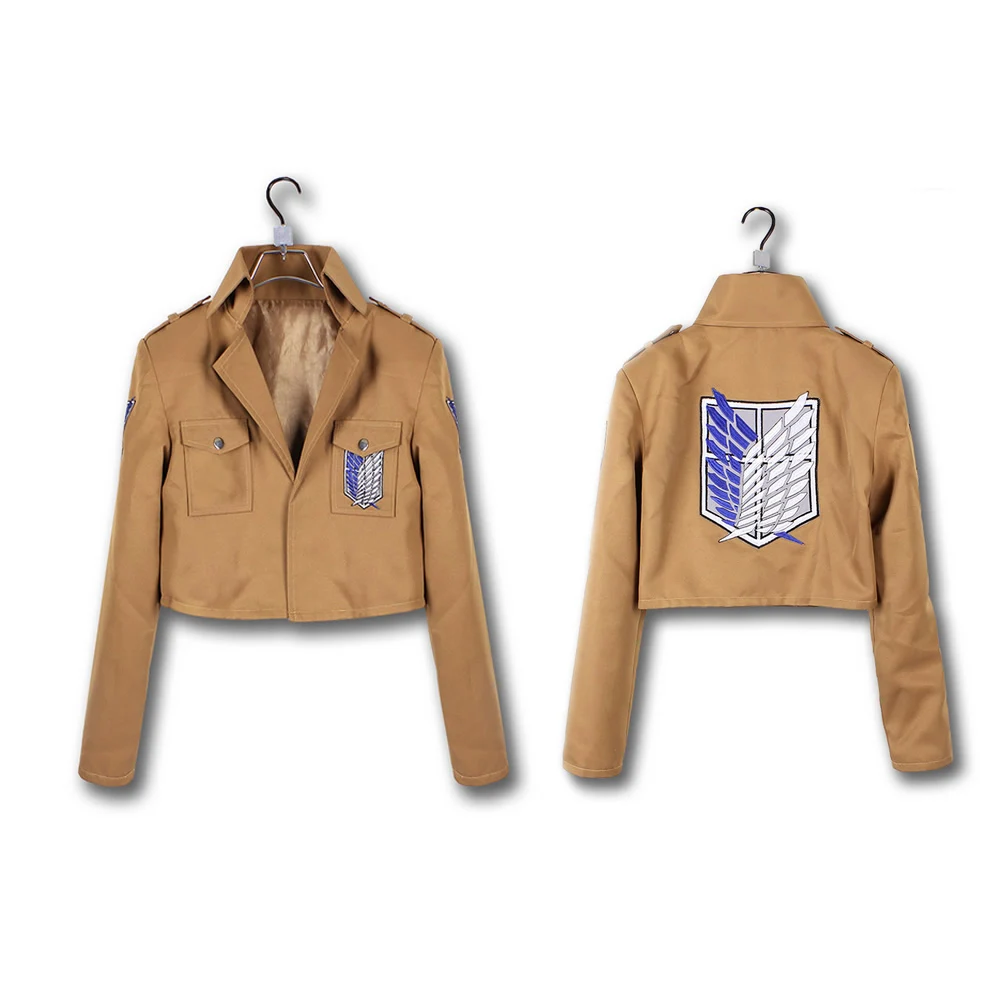 

Attack on Titan Shingeki no Kyojin Scouting Legion Cosplay Jacket Coat Eren jage