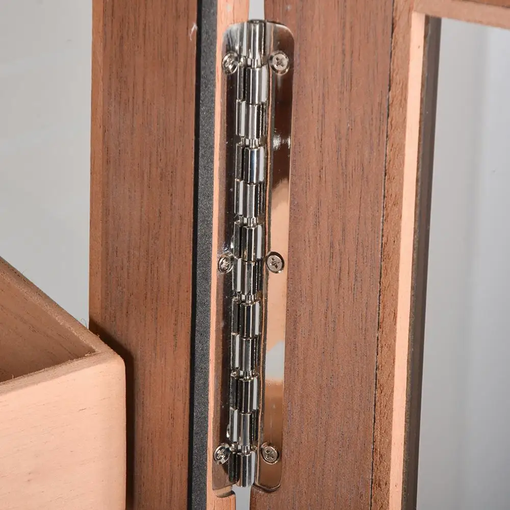 Элегантный стеклянный портсигар VOLENX с 3 ящиками роскошный гигрометром большая